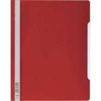 Durable Clear View A4 Folder Red